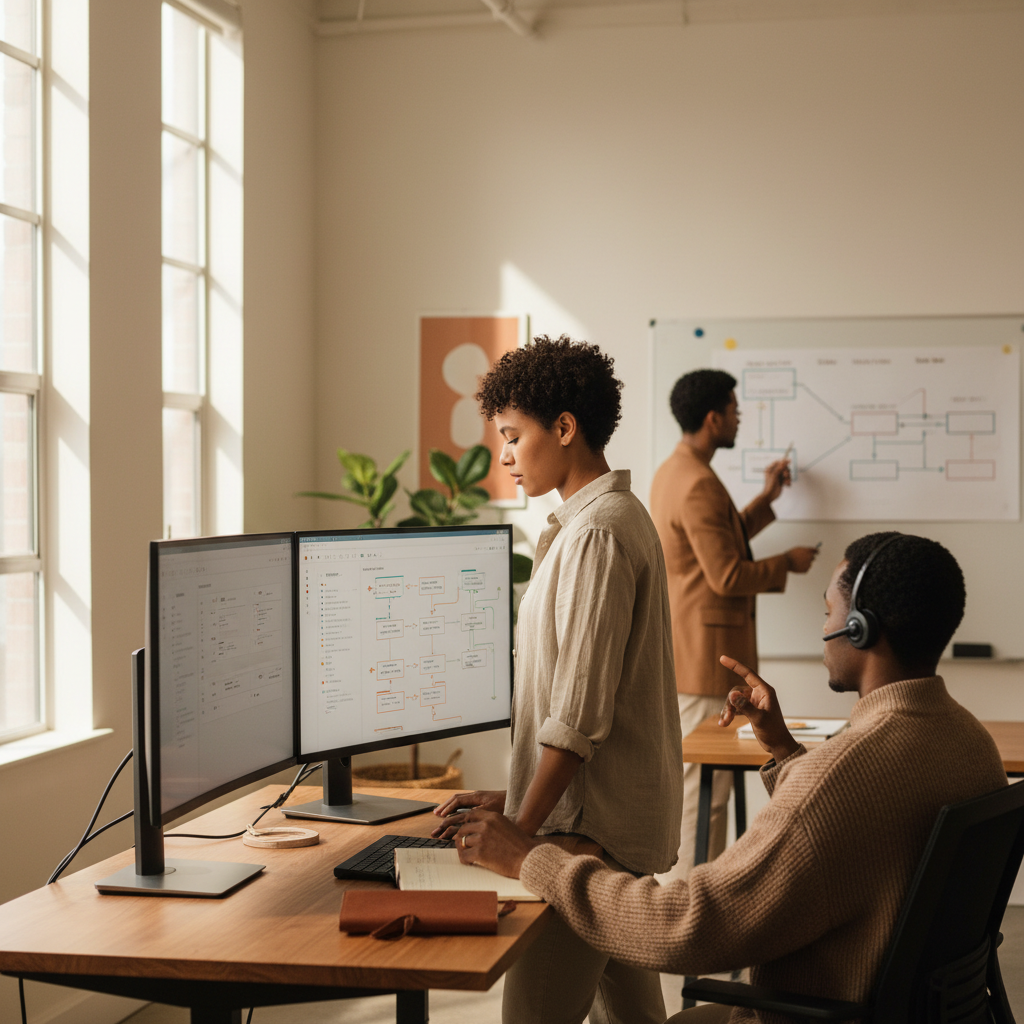 How a 3-person agency runs all client follow-up with 4 AI agents